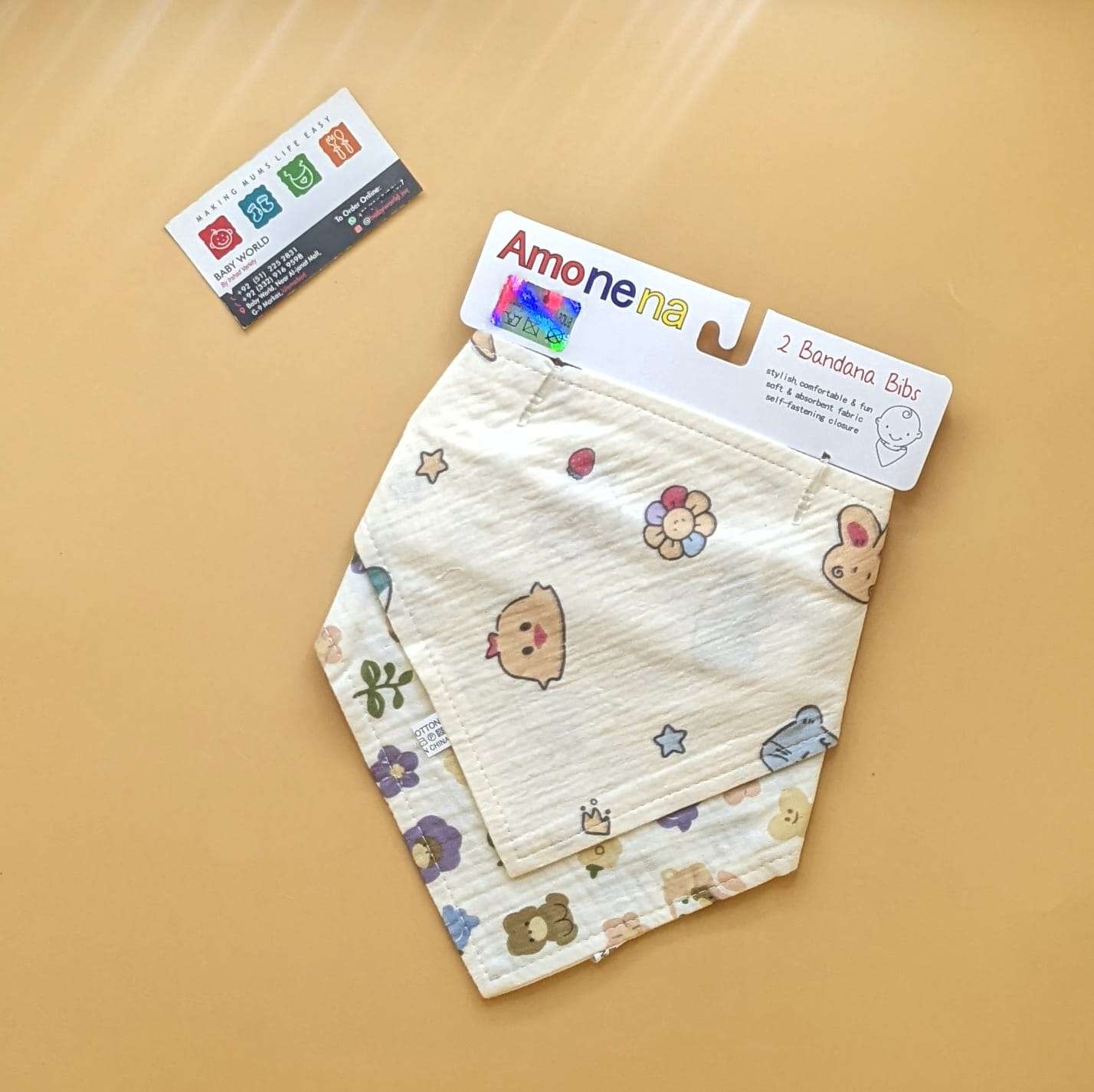 Pack of 2 Bandana + Bib