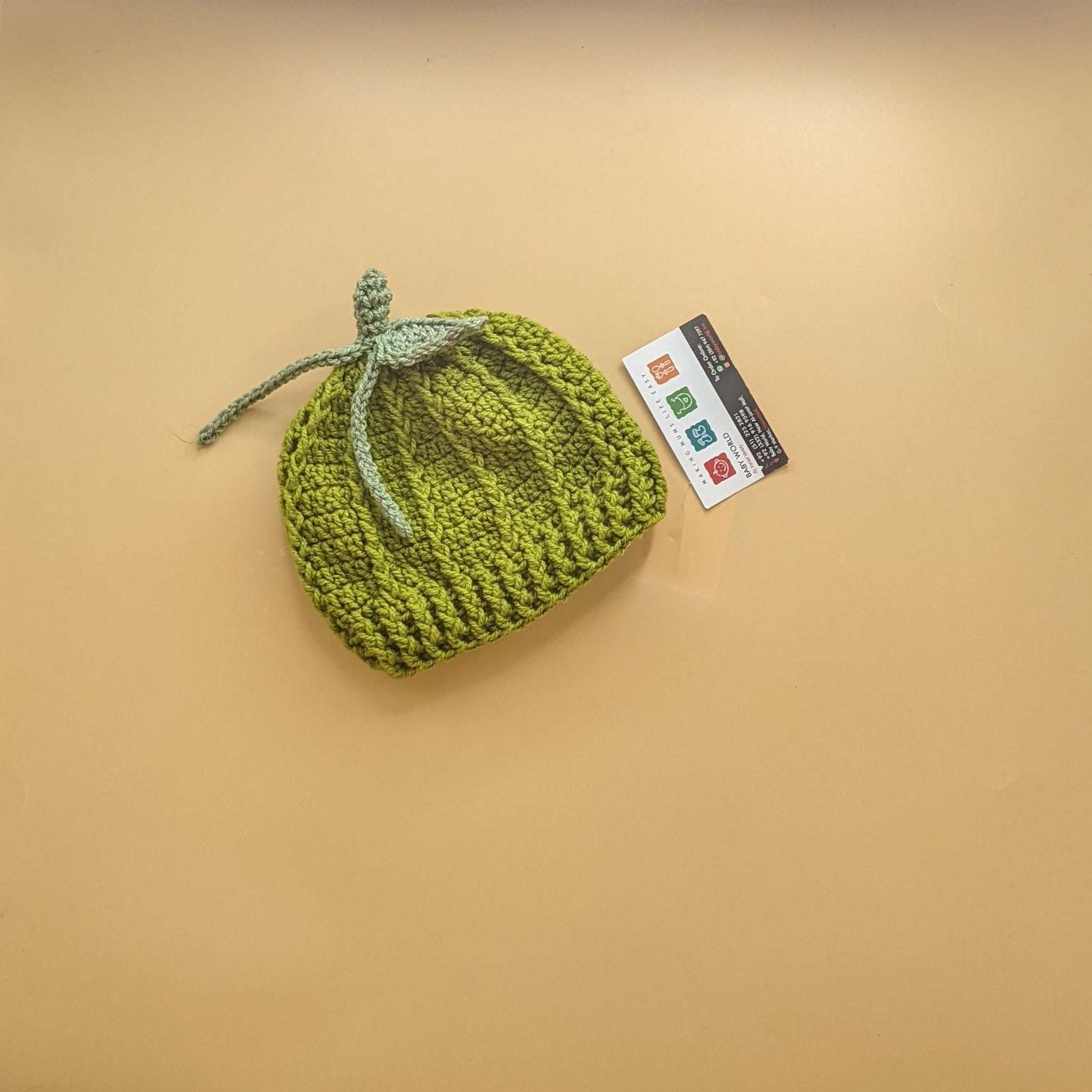 Premium Quality Crochet Handmade Baby Cap - Pumpkin 🎃 - Winter