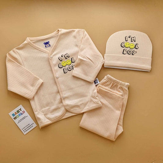 Baby Suit with Cap - Cool Boy