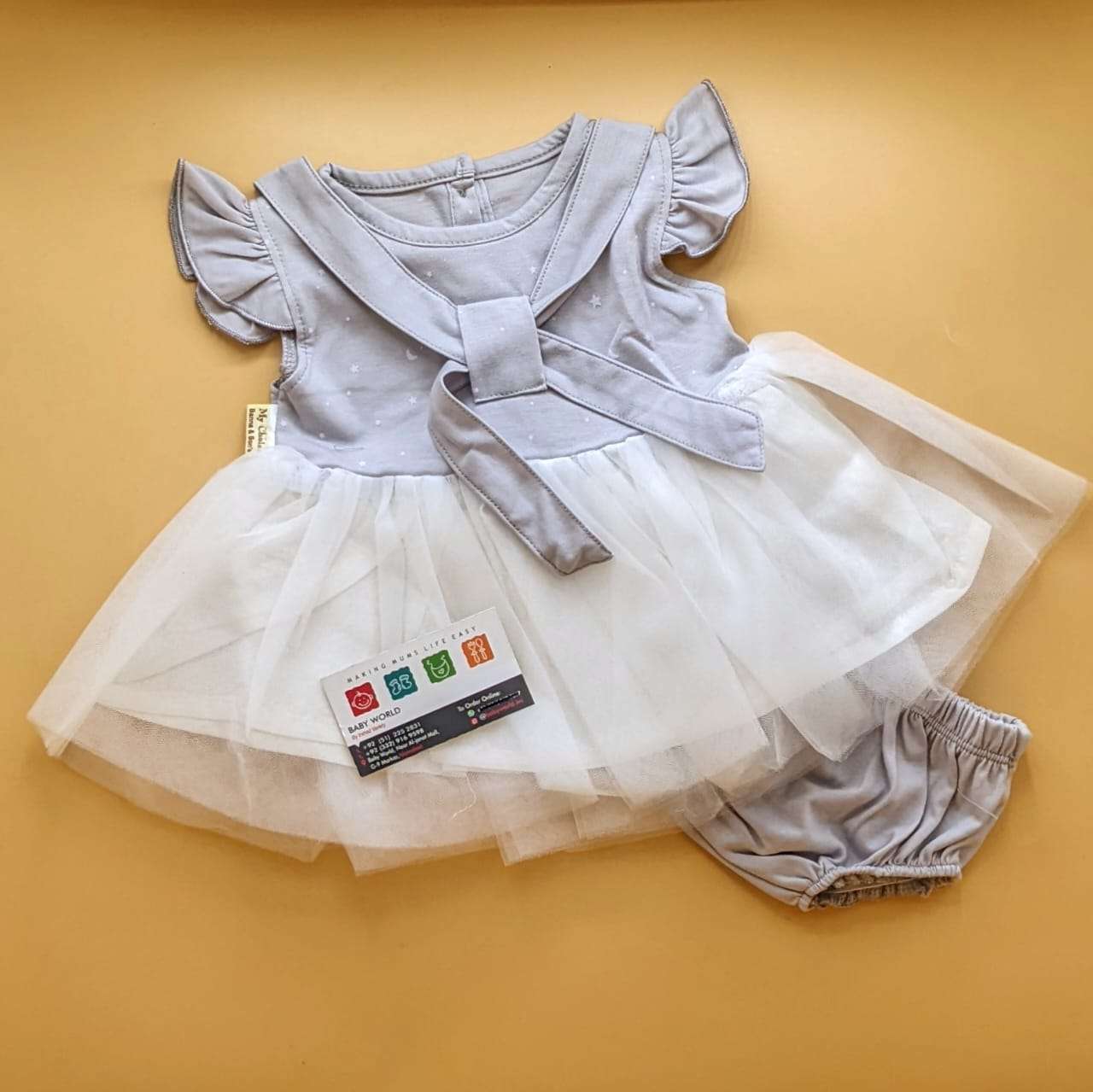 Frock with Belt - Tiny Stars ✨