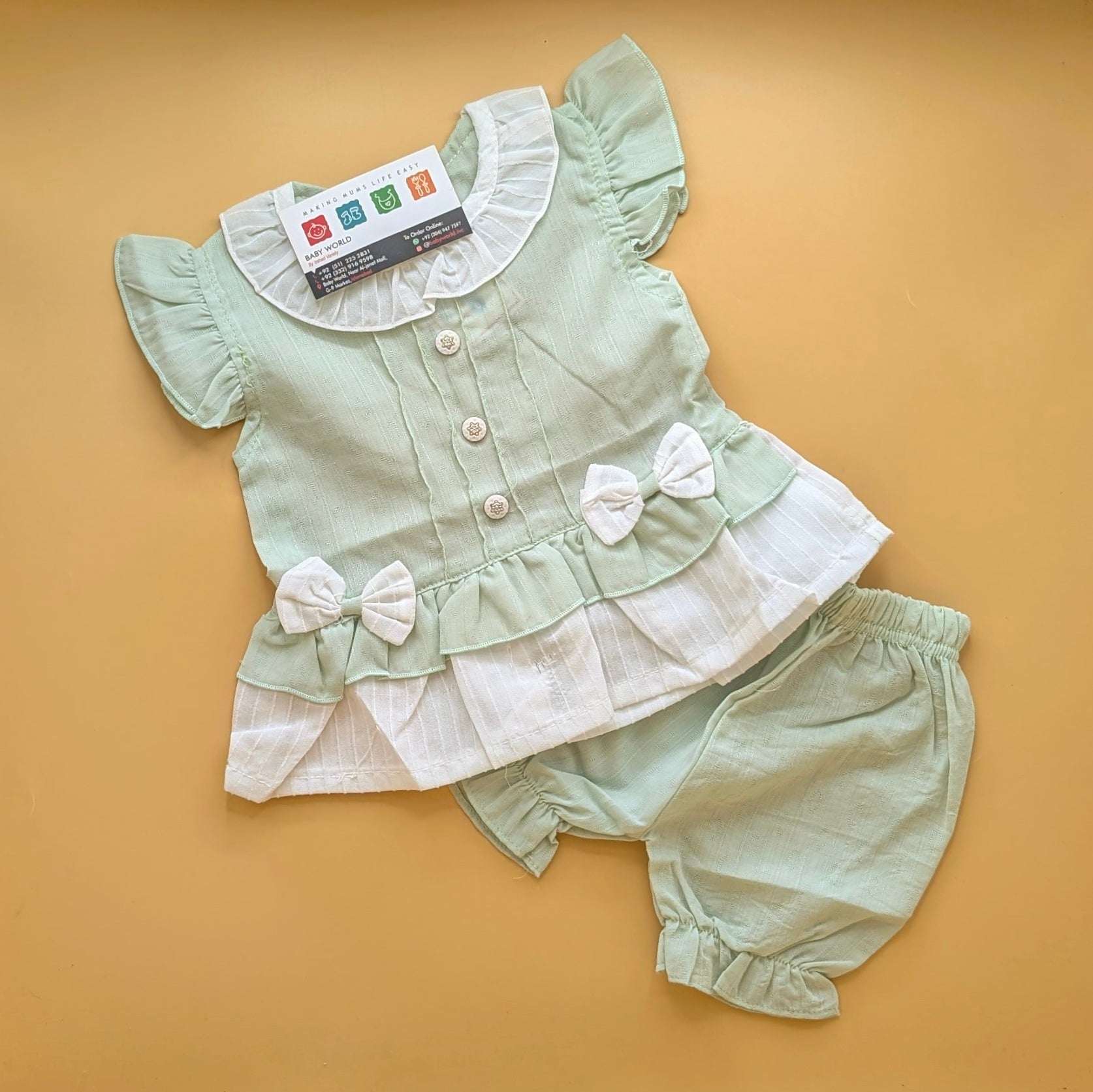 Baby Co-Ord Set - Bow