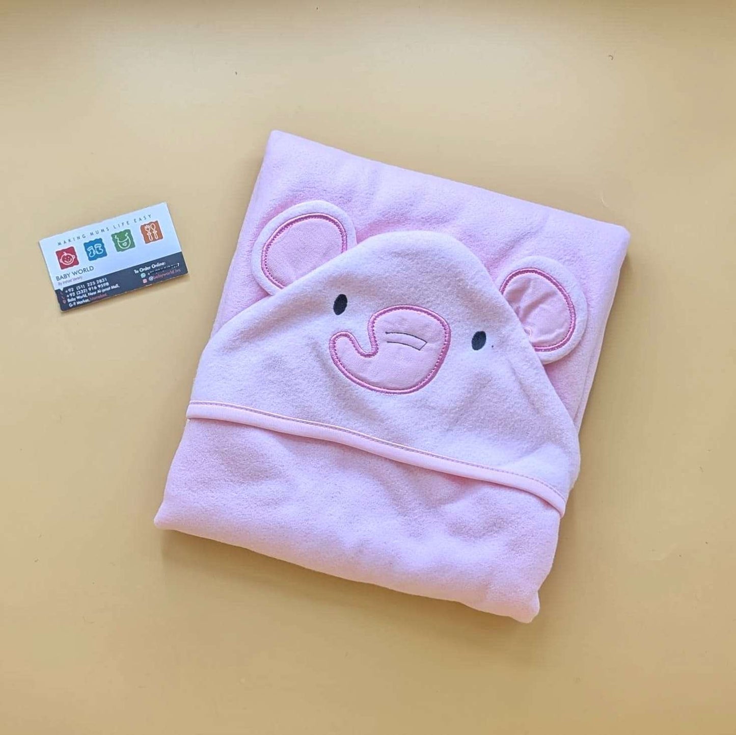 Hooded Wrapping Sheet/Blanket - Winter - Elephant 🐘