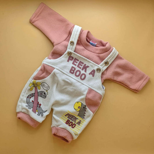 Baby Jumpsuit - Winter - Peek A Boo