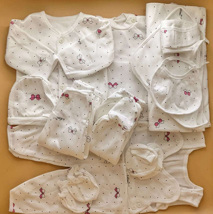 11 Pieces Suit Set - Winter - Bow