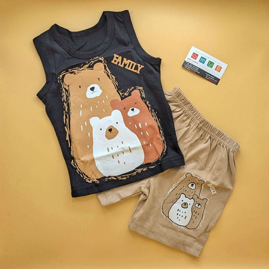 Baby Co-ord Set - Bear Family
