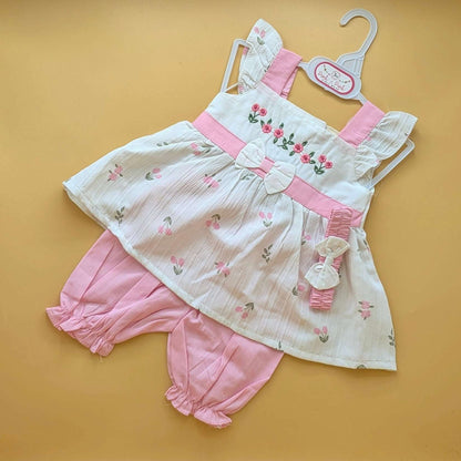 Frock with Pants - Floral