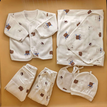 6 Pieces Starter/Suit Set - Magic Cap/Bear - Winter