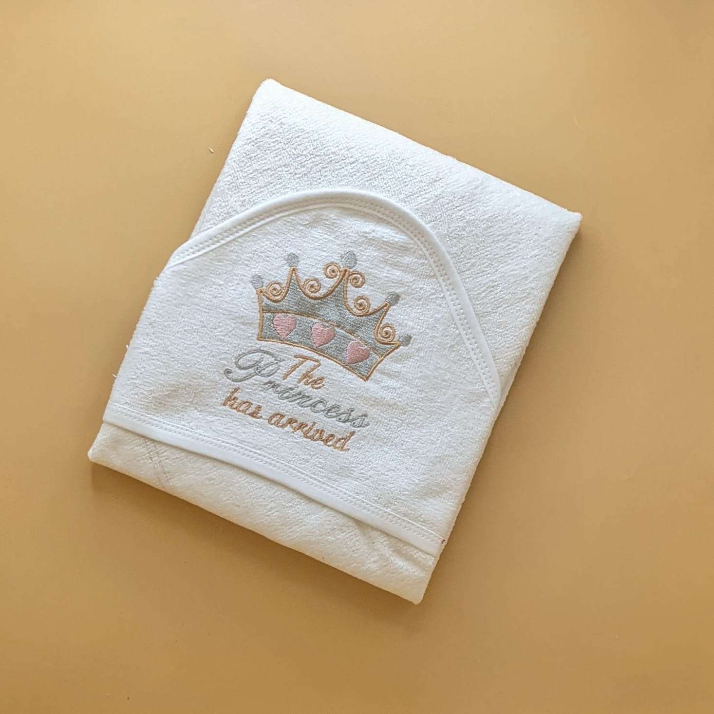 2 in 1 Hooded Wrapping Sheet/Blanket & Bath Towel - Winter