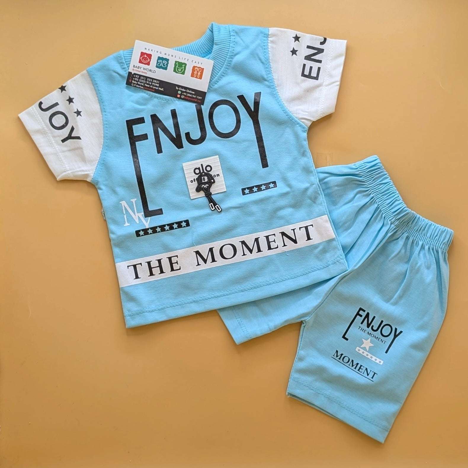 Baby Co-ord Set - Enjoy the Moment