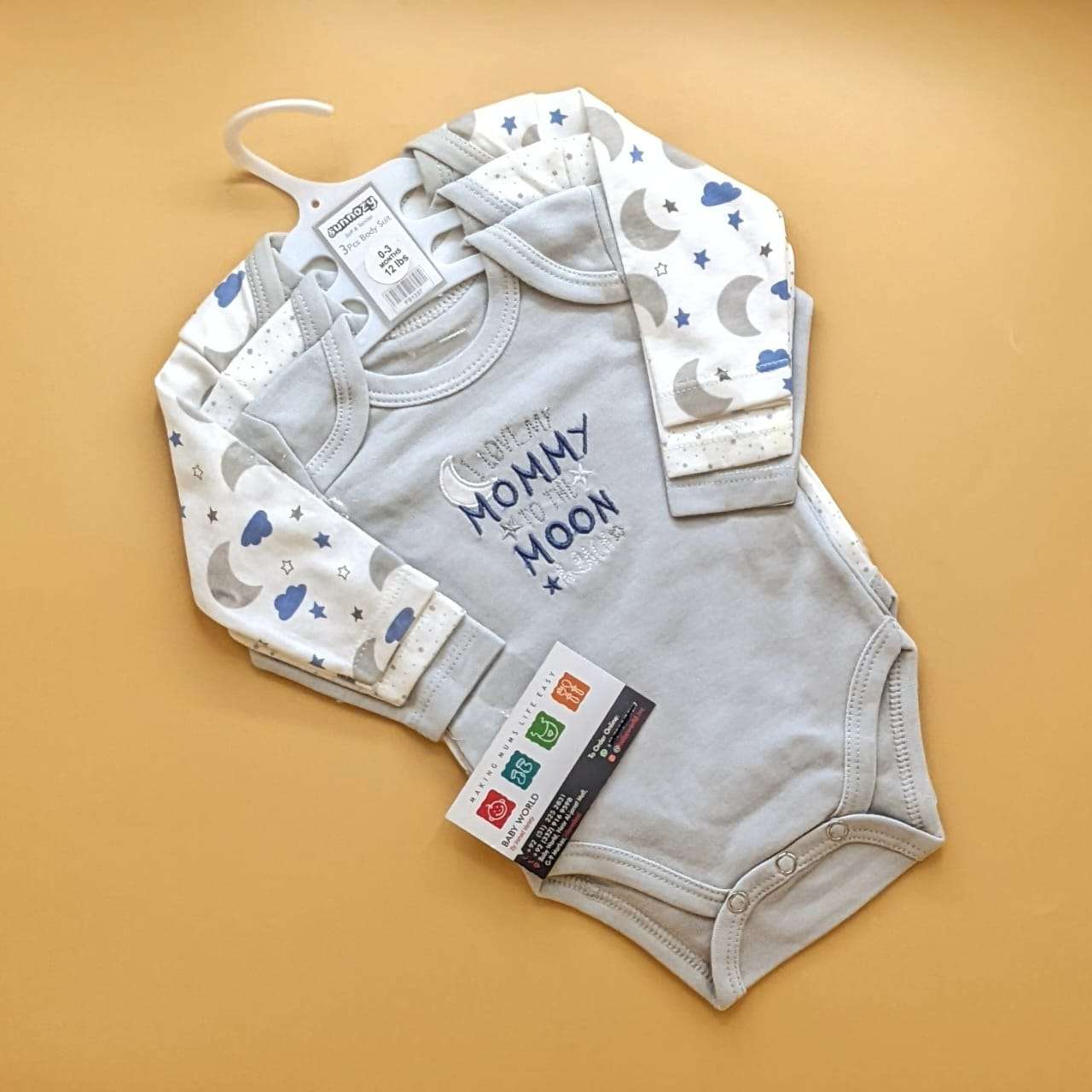 Pack of 3 bodysuits