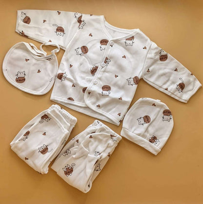 5 Pieces Suit Set - Winter - Kitty 🐈