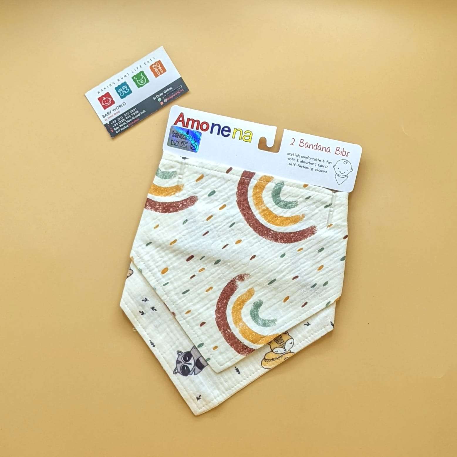 Pack of 2 Bandana + Bib