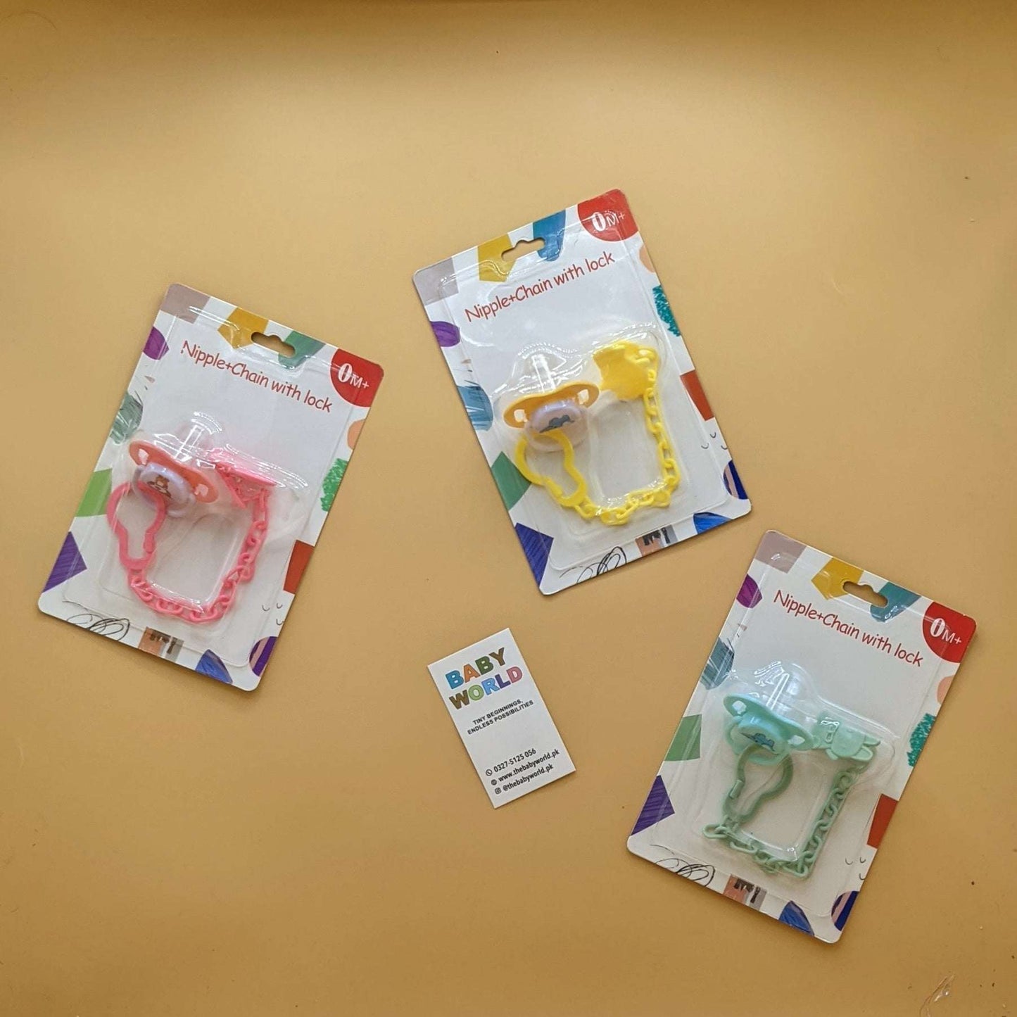 Pacifier with Chain - Characters