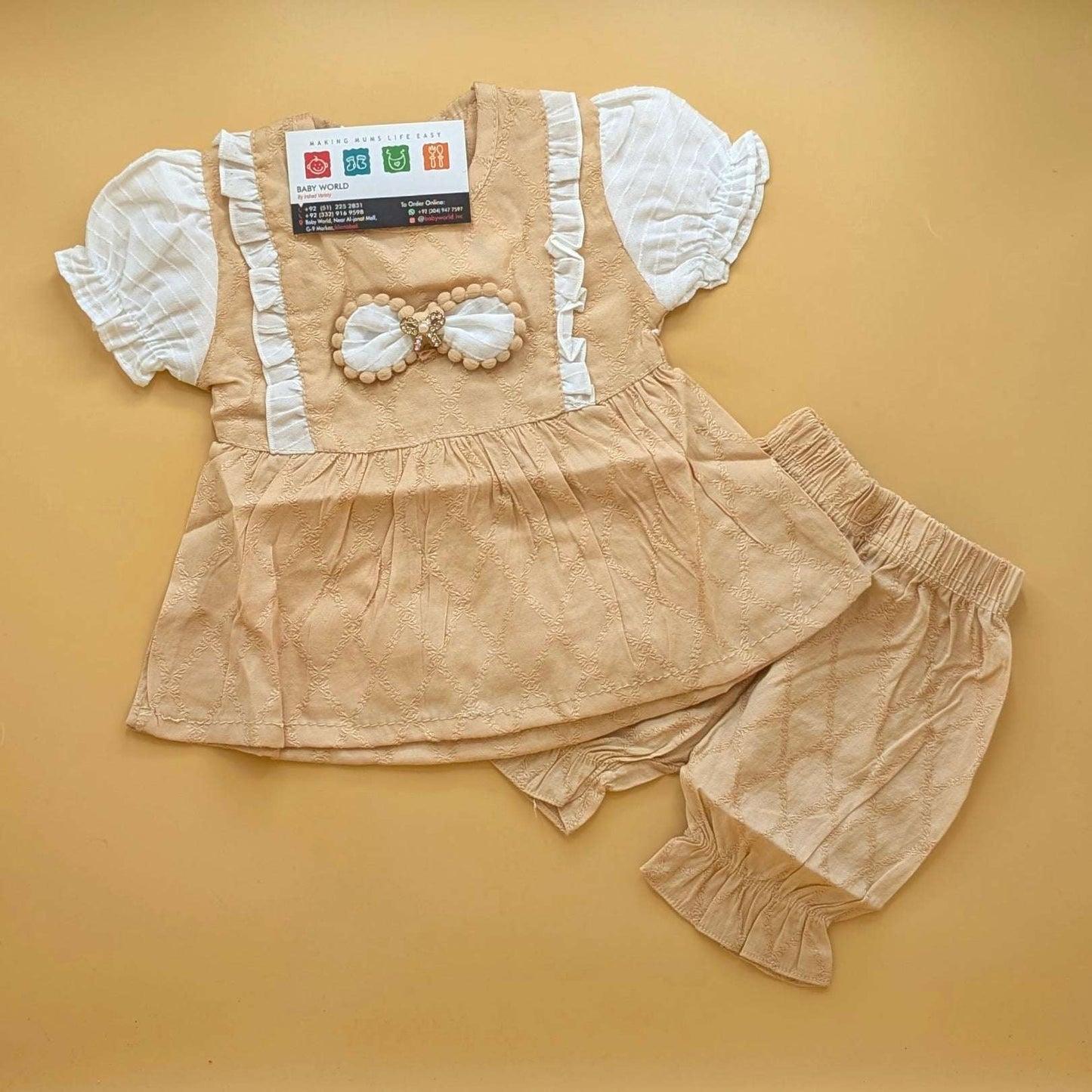 Baby Frock - Bow