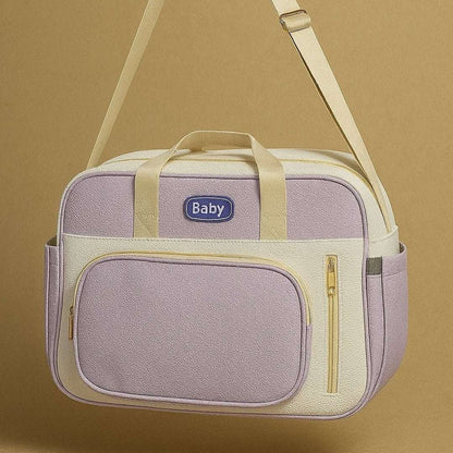 IMPORTED LEATHER MOTHER BAG