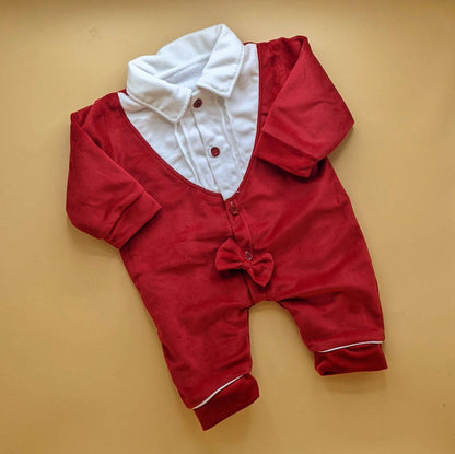 Baby Romper - Winter - Bow