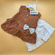 Frock with Pants & Headband - Bow/Dots