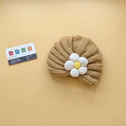 Baby Wool Cap - Sun Flower 🌻 - Winter