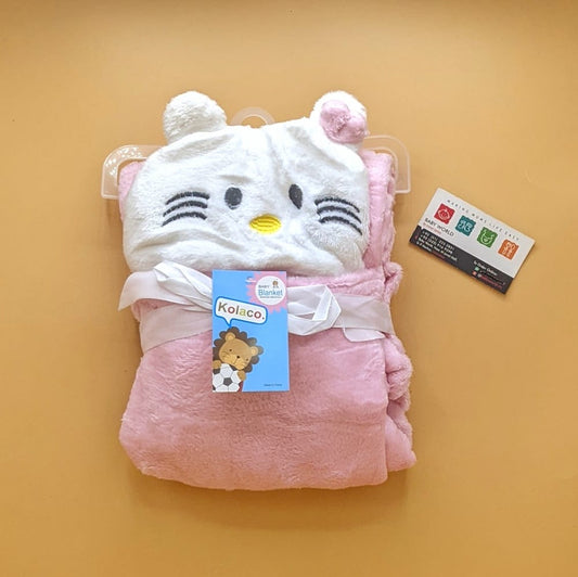 Character Hooded Blanket/Wrapping Sheet - Winter