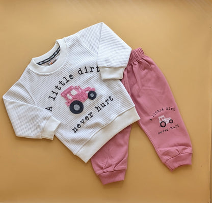 2 Piece Baby Suit - A little Dirt