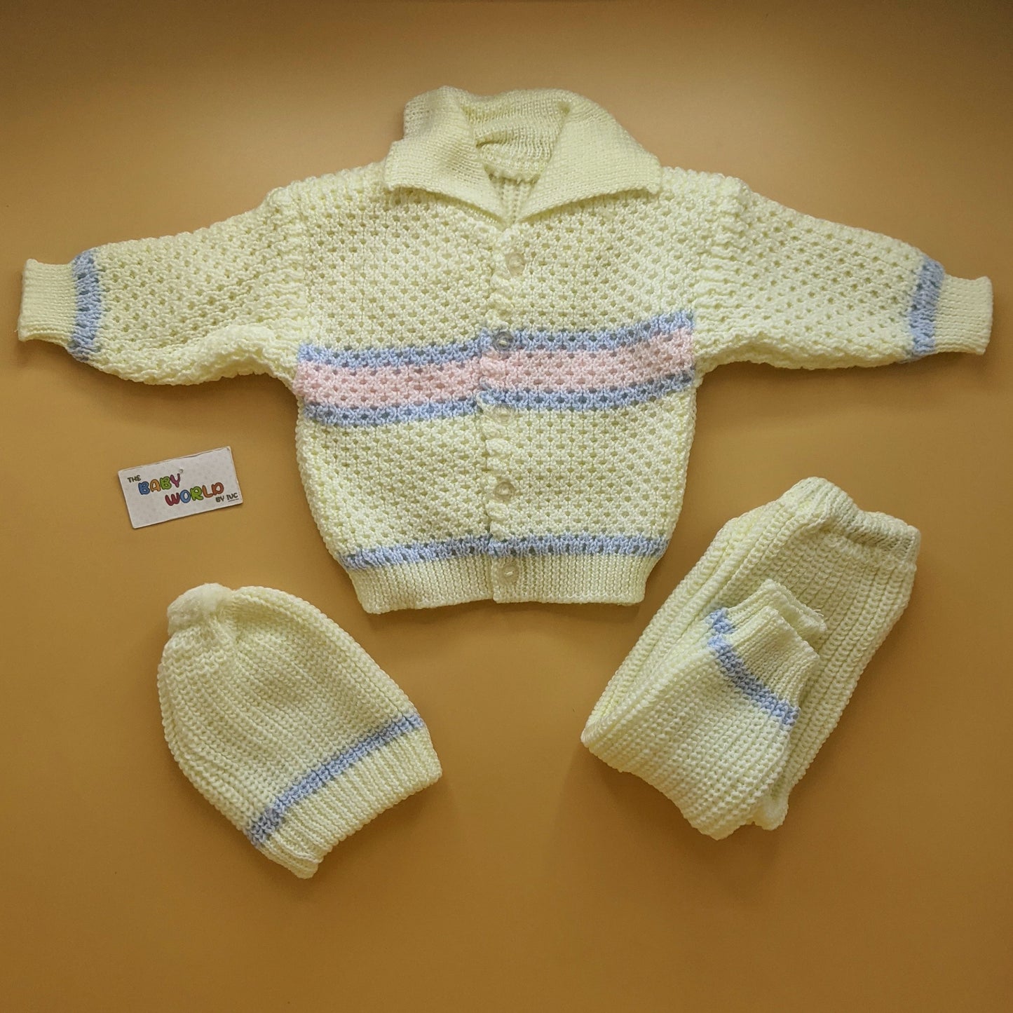 Baby Woolen Knitted Suit - Winter