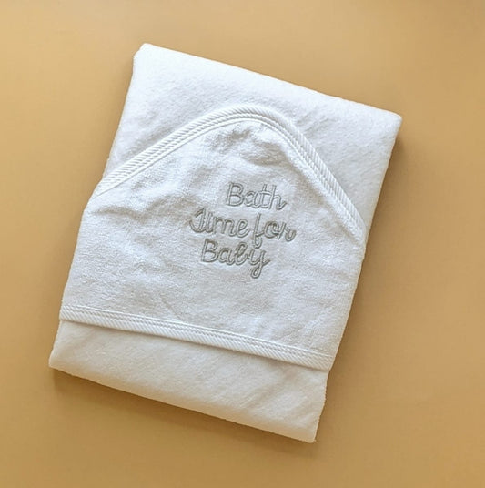 2 in 1 Hooded Wrapping Sheet/Blanket & Bath Towel - Winter