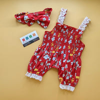 Baby Romper with Headband