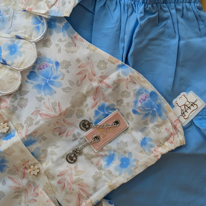 Baby Frock with Pant - Floral 🌺