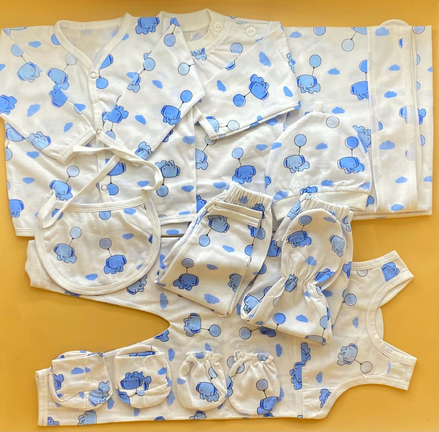 11 Pieces Starter/Suit Set - Elephant/Balloon 🎈