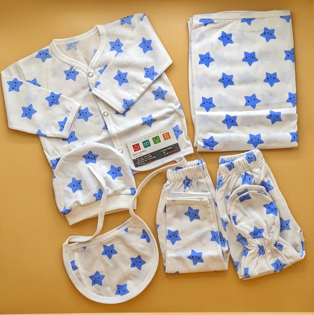 6 Pieces Starter/Suit Set - Stars ⭐
