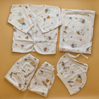 6 Pieces Starter/Suit Set - Bear/Star ⭐