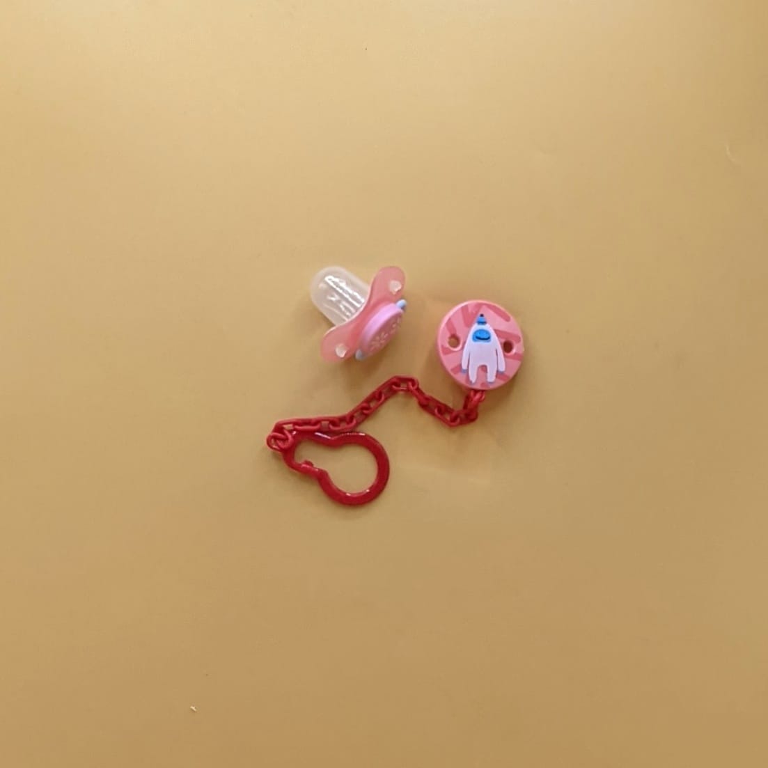 Pacifier with Chain - Circle