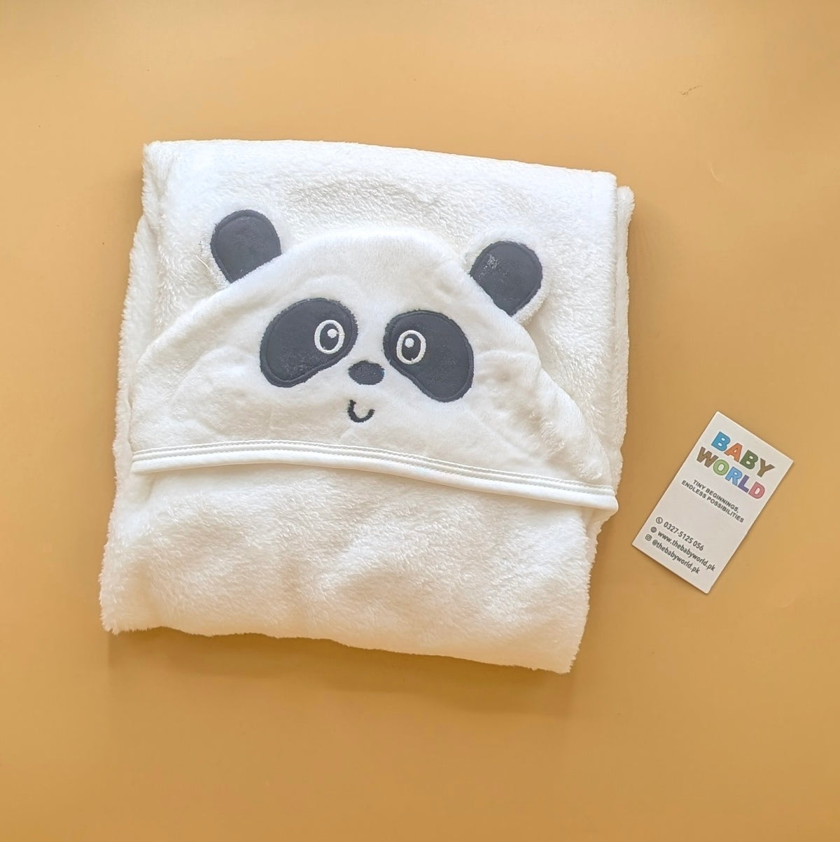 Baby Character Hooded Wrapping Sheet/Blanket - Winter