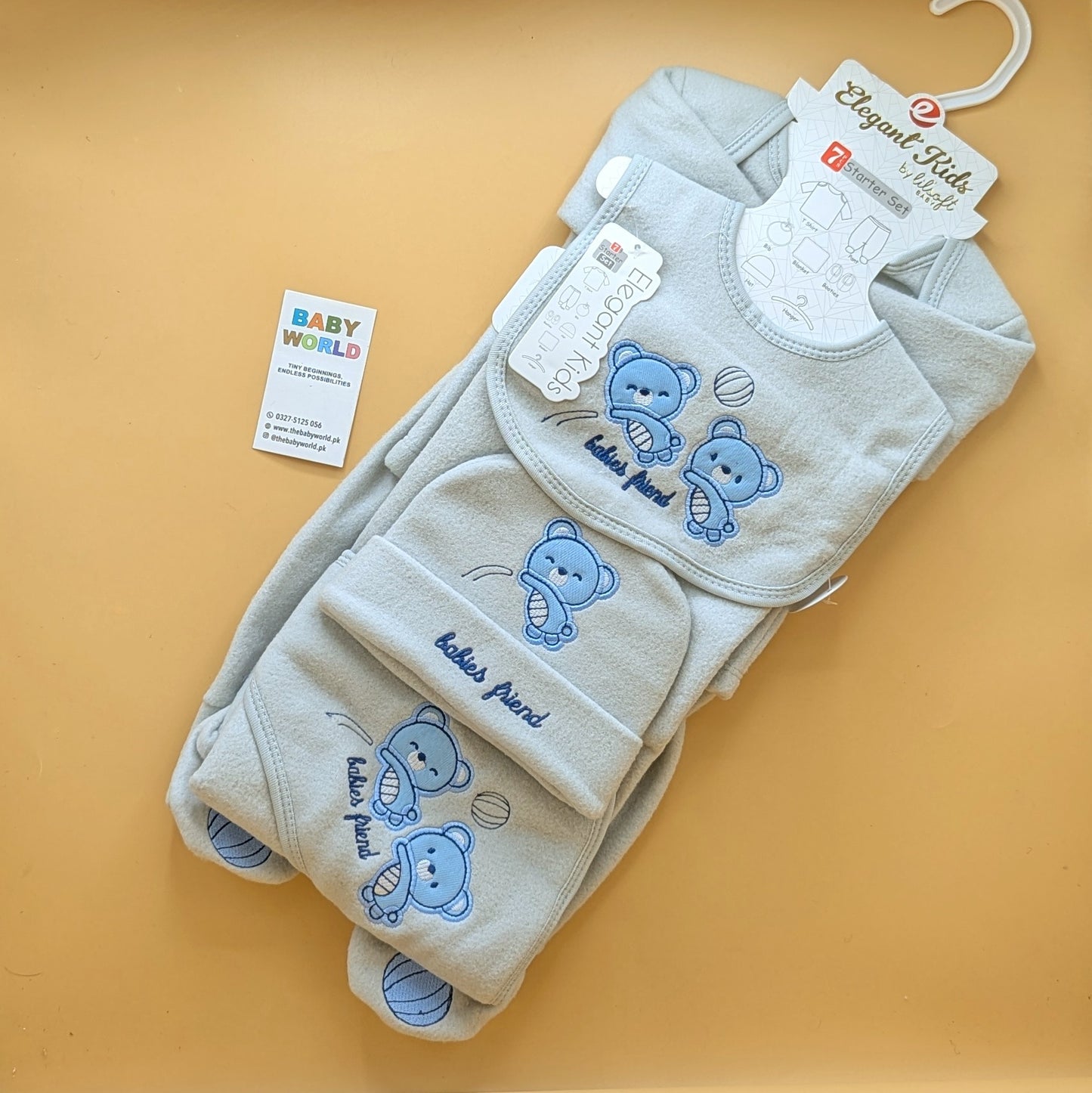 Starter Set - 7 Pieces - Bear Friends - Winter