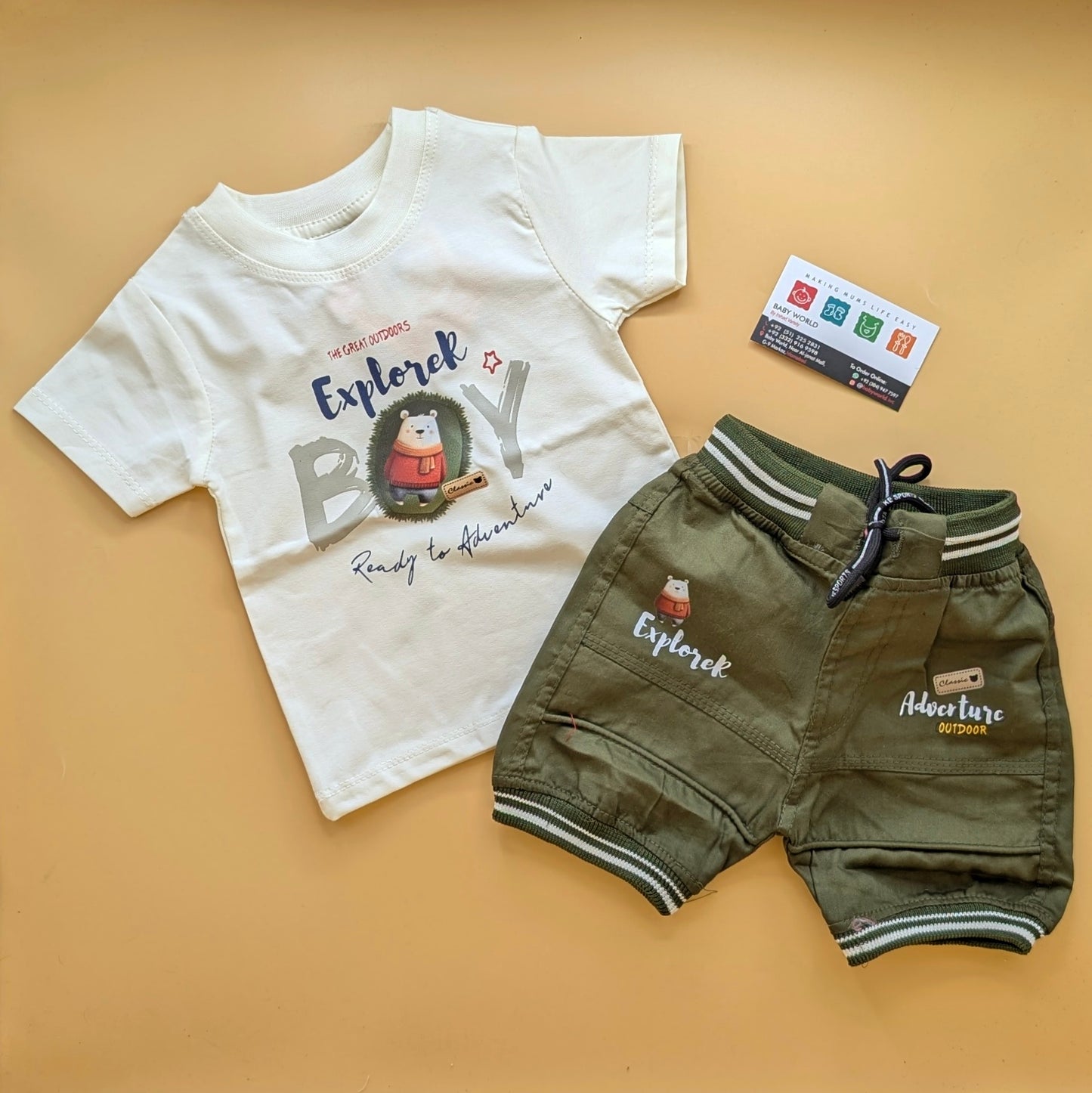 Baby Co-Ord Set - The Great Outdoor Explorer