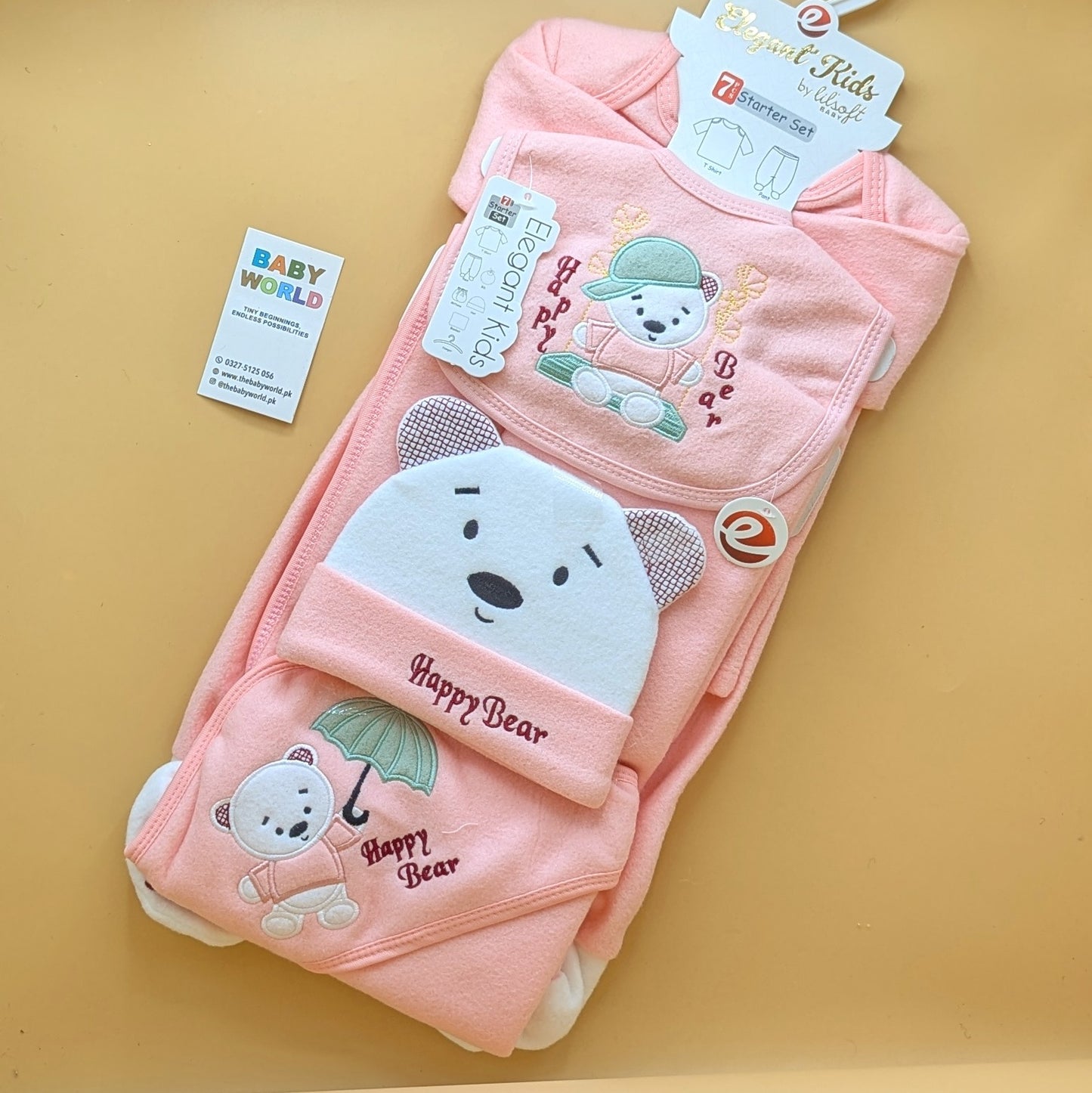 Starter Set - 7 Pieces - Happy Bear 🐻 - Winter