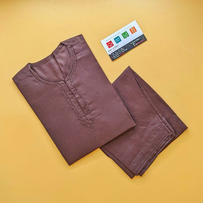 Kameez Shalwar - Maroon