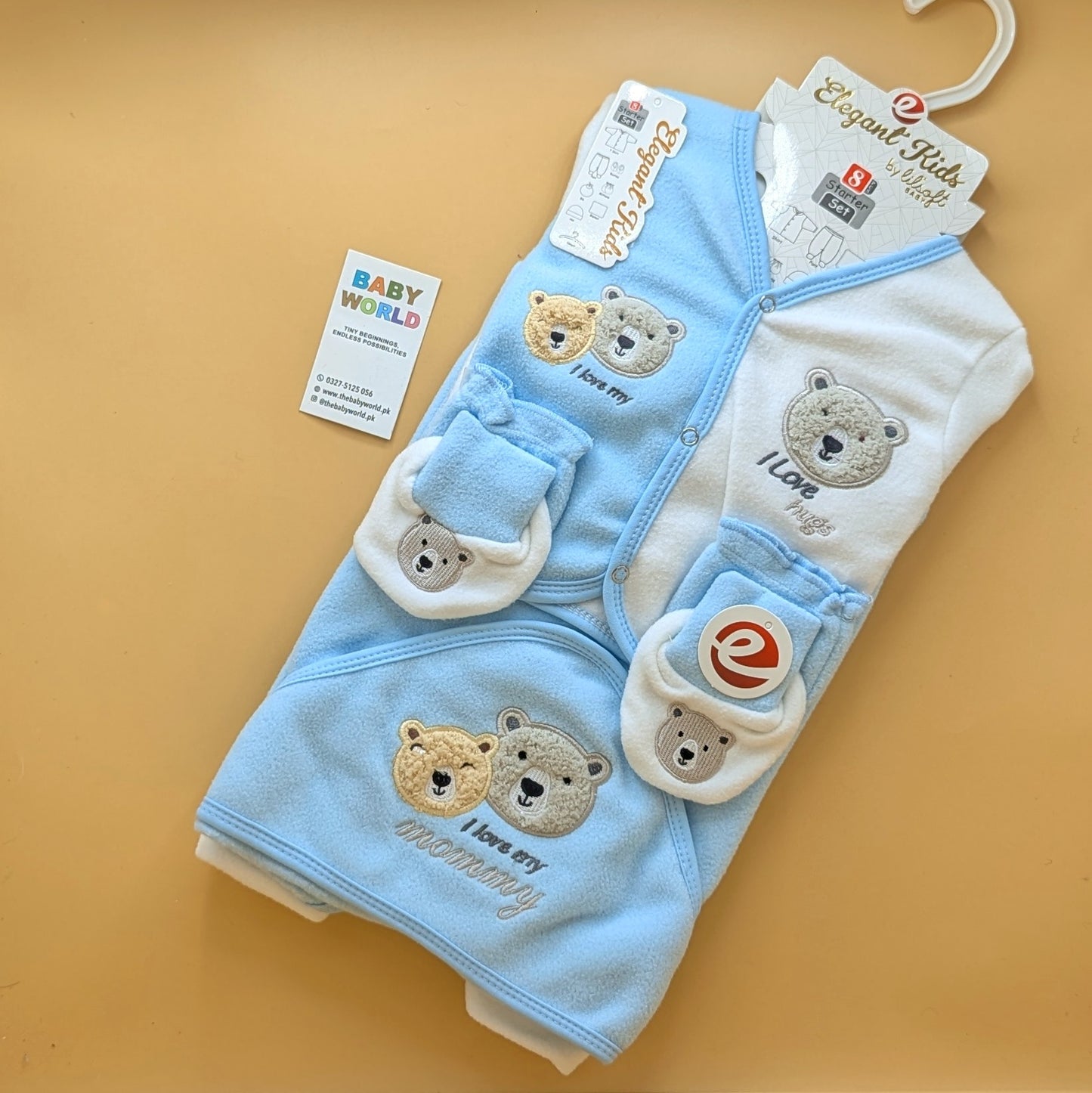 Starter Set - 8 Pieces - I Love Mommy - Winter