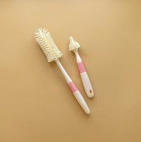2 Pieces All Purpose Silicone Bottle & Teat Cleaner Brush