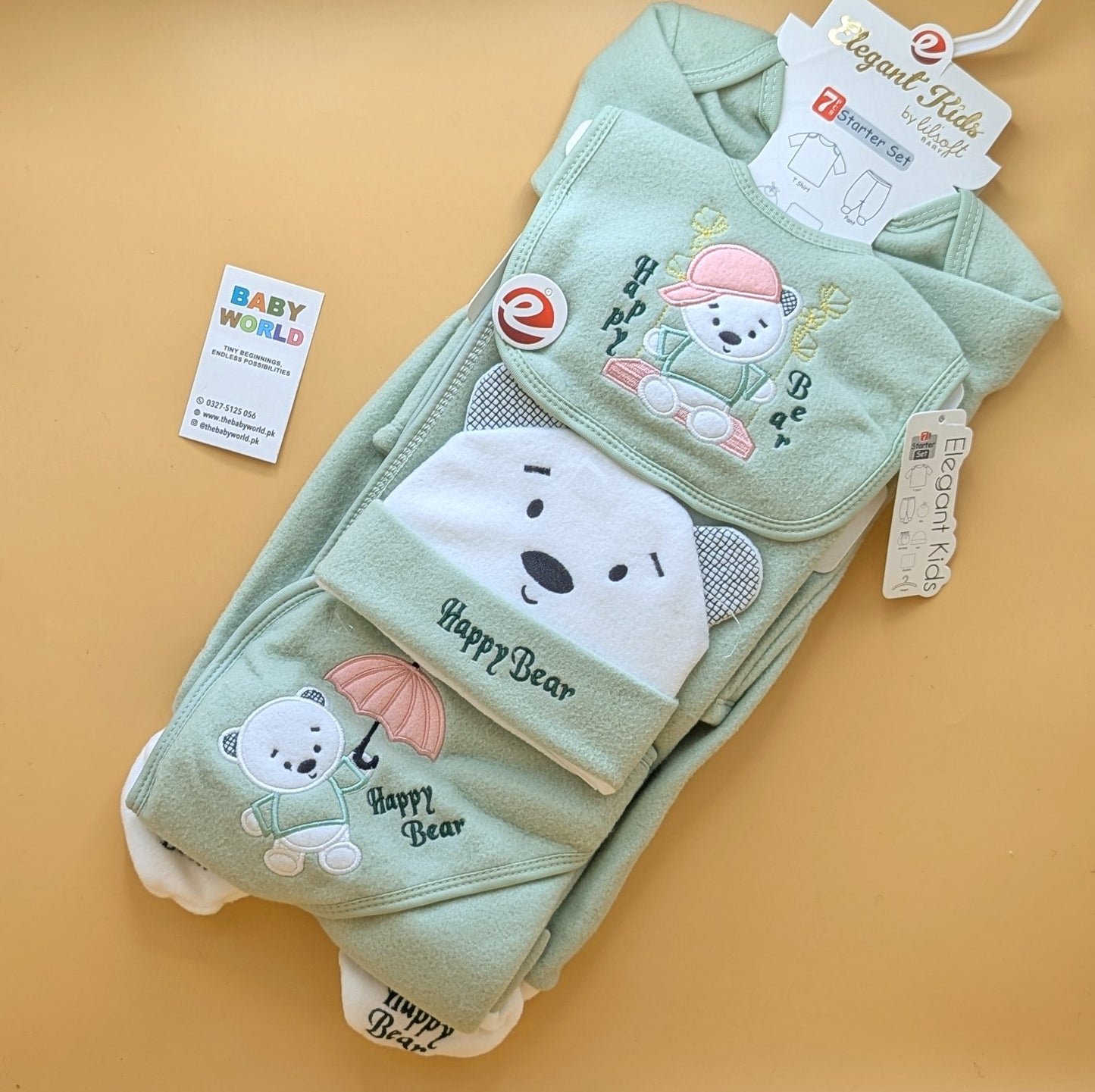 Starter Set - 7 Pieces - Happy Bear 🐻 - Winter