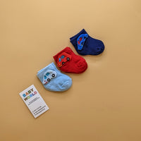 Pack of 3 Socks - Cars 🚗