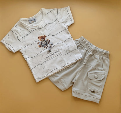 Baby Co-Ord Set - Eat, Sleep, Skate