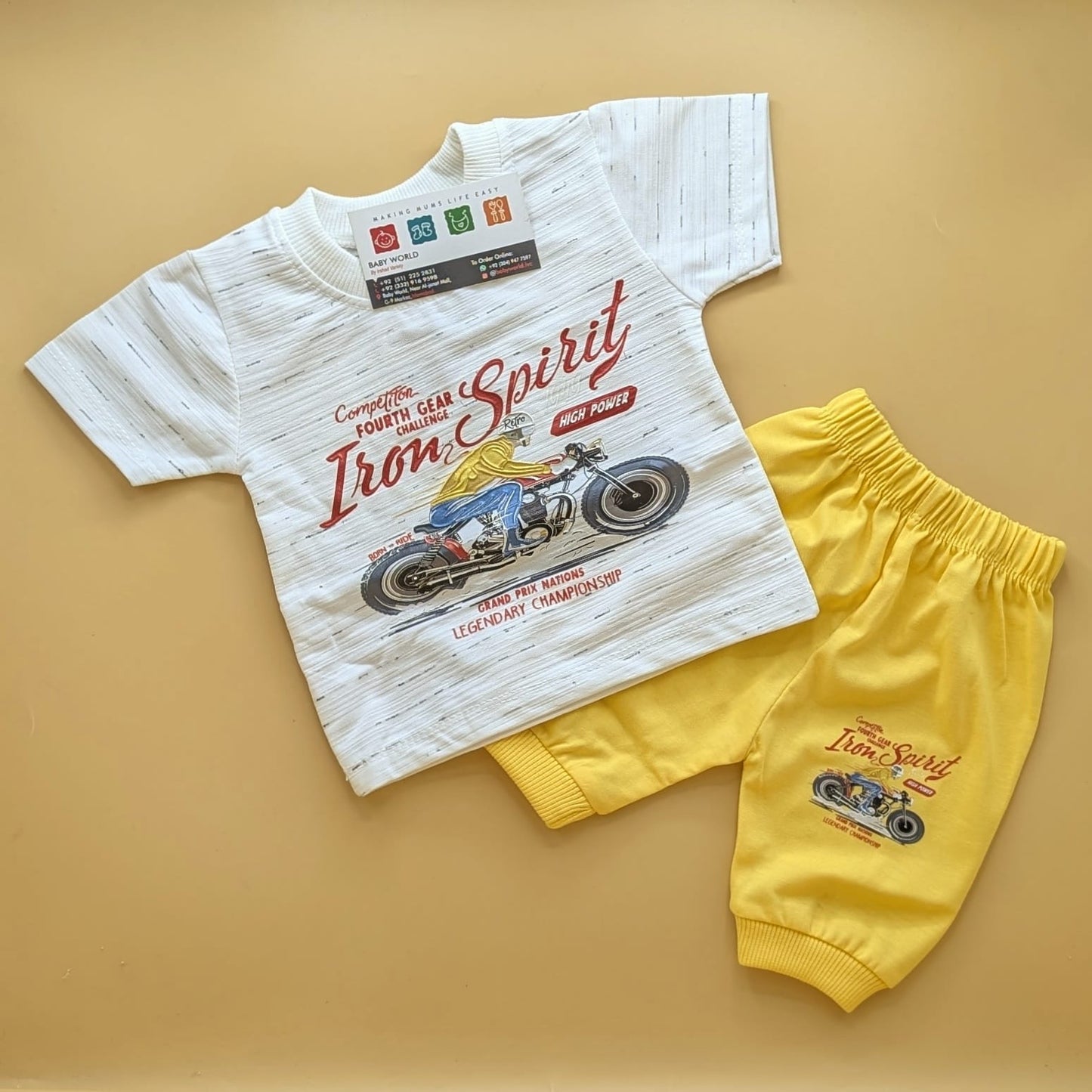 Baby Co-ord Set - Born to Ride