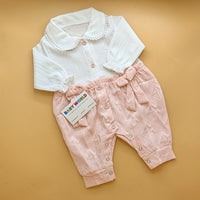 Baby Bow Romper - Full Sleeves