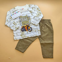 2 Pieces Baby Suit - Bike 🏍️