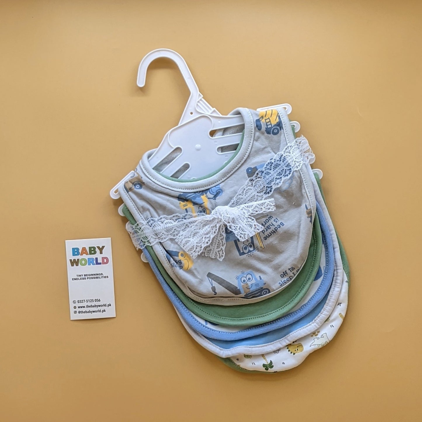 Baby Pack of 5 Bibs