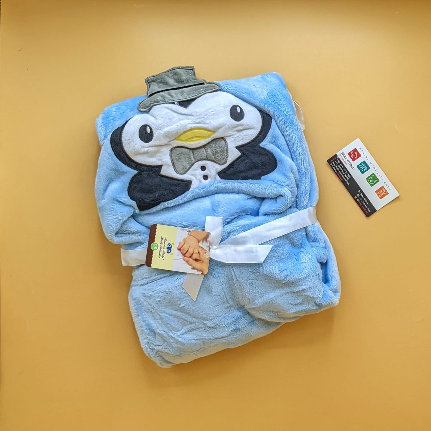 Character Hooded Wrapping Sheet/Blanket - Winter