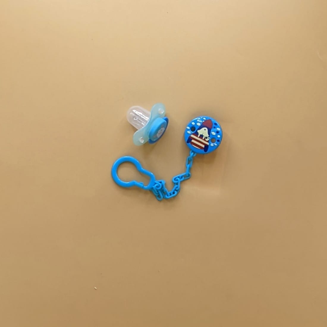 Pacifier with Chain - Circle