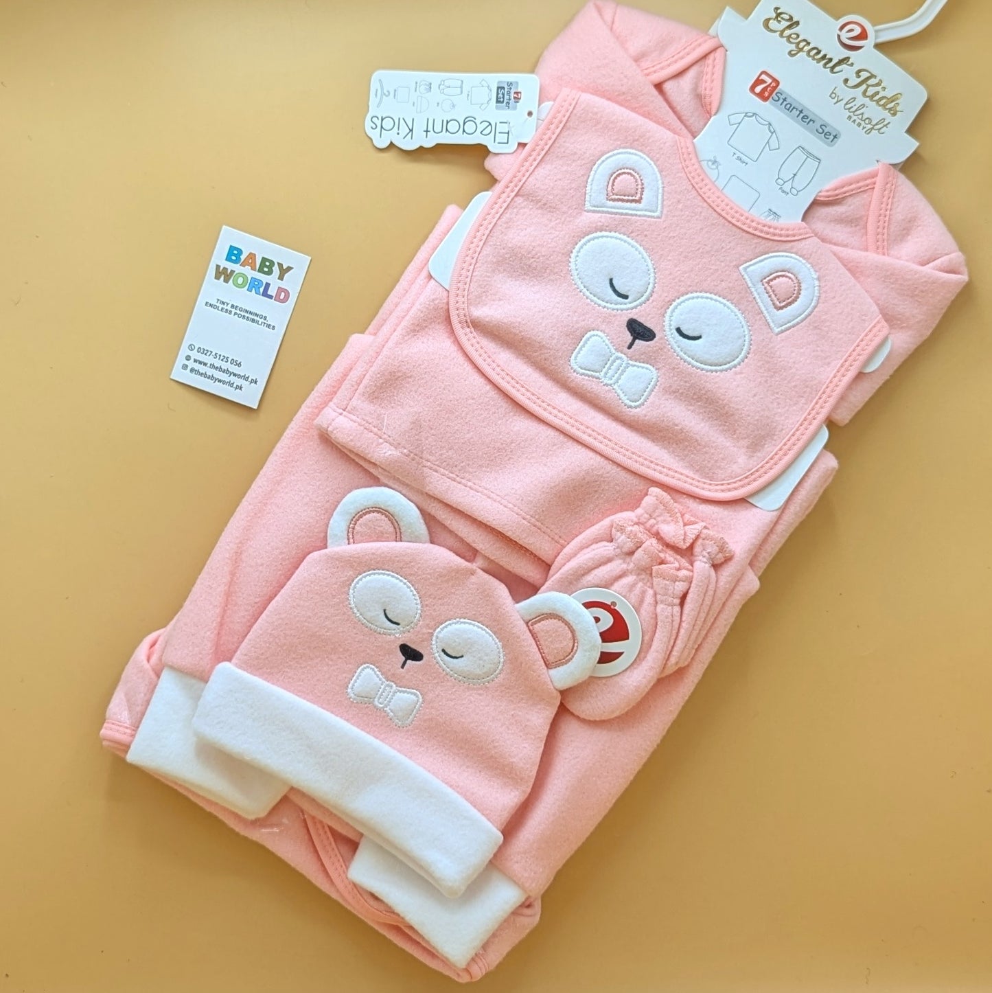Starter set - 7 Pieces - Bear/Bow - Winter