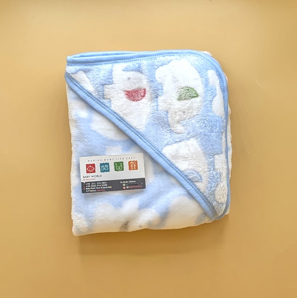 Hooded Wrapping Sheet/Blanket - Winter - Elephant  🐘